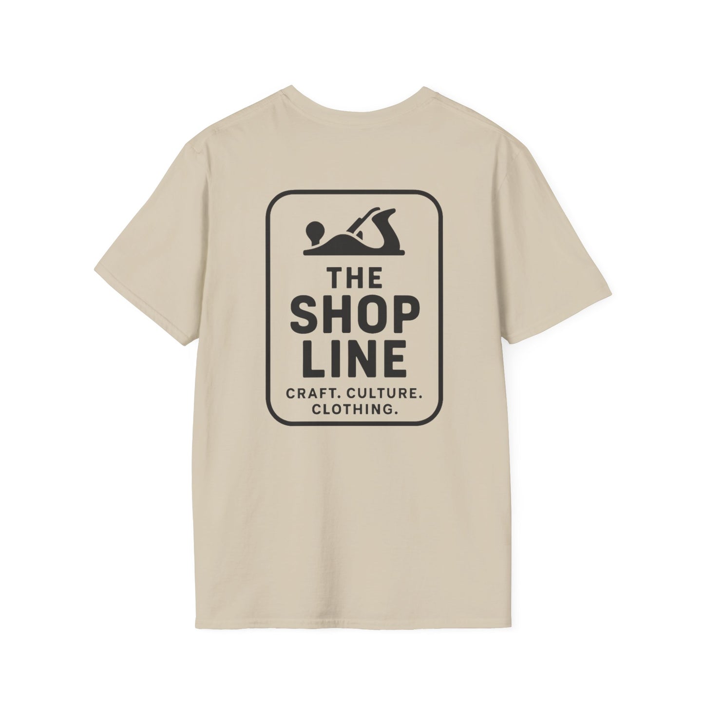 The Shop Line Logo Tee | Minimalist Maker Shirt