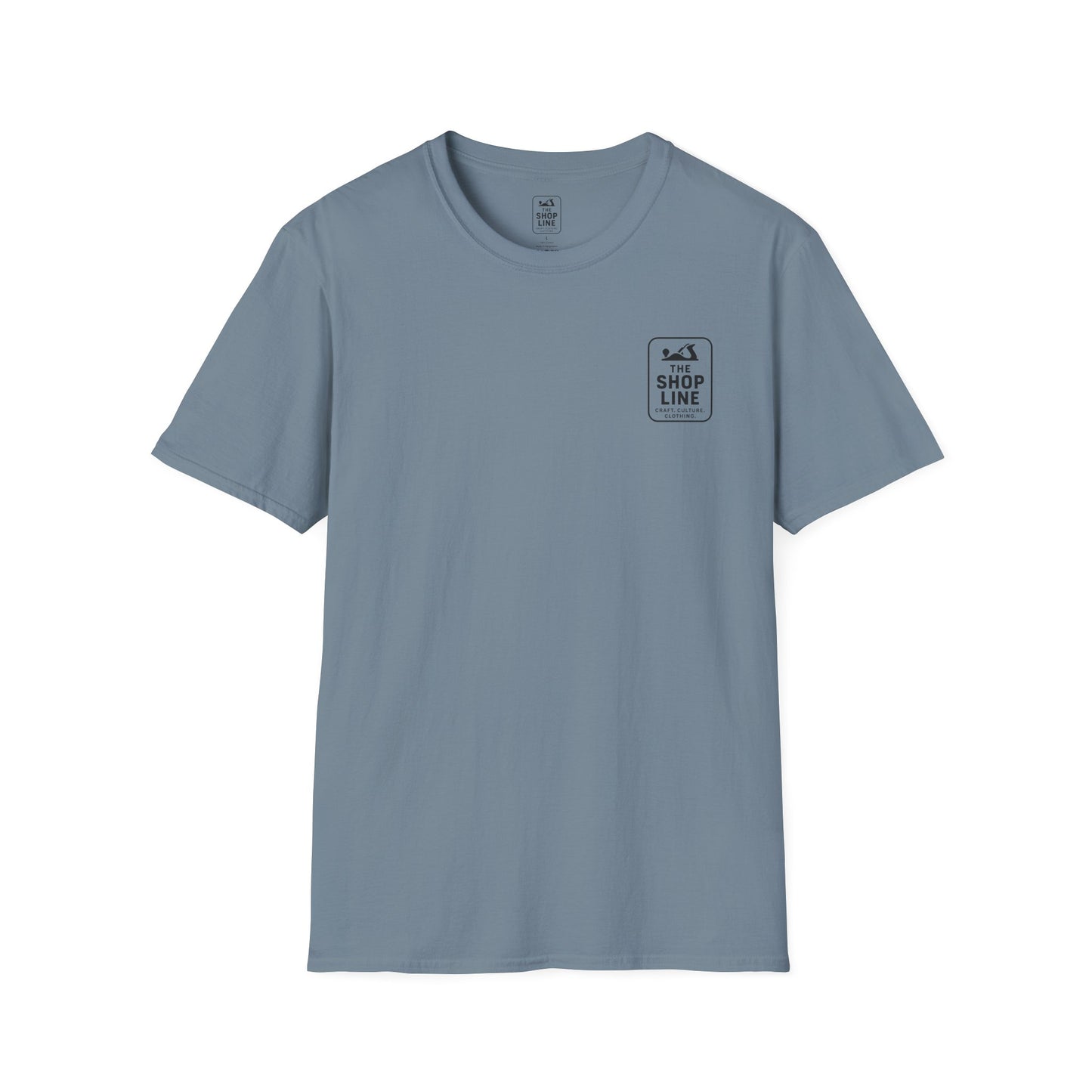 The Shop Line Logo Tee | Minimalist Maker Shirt