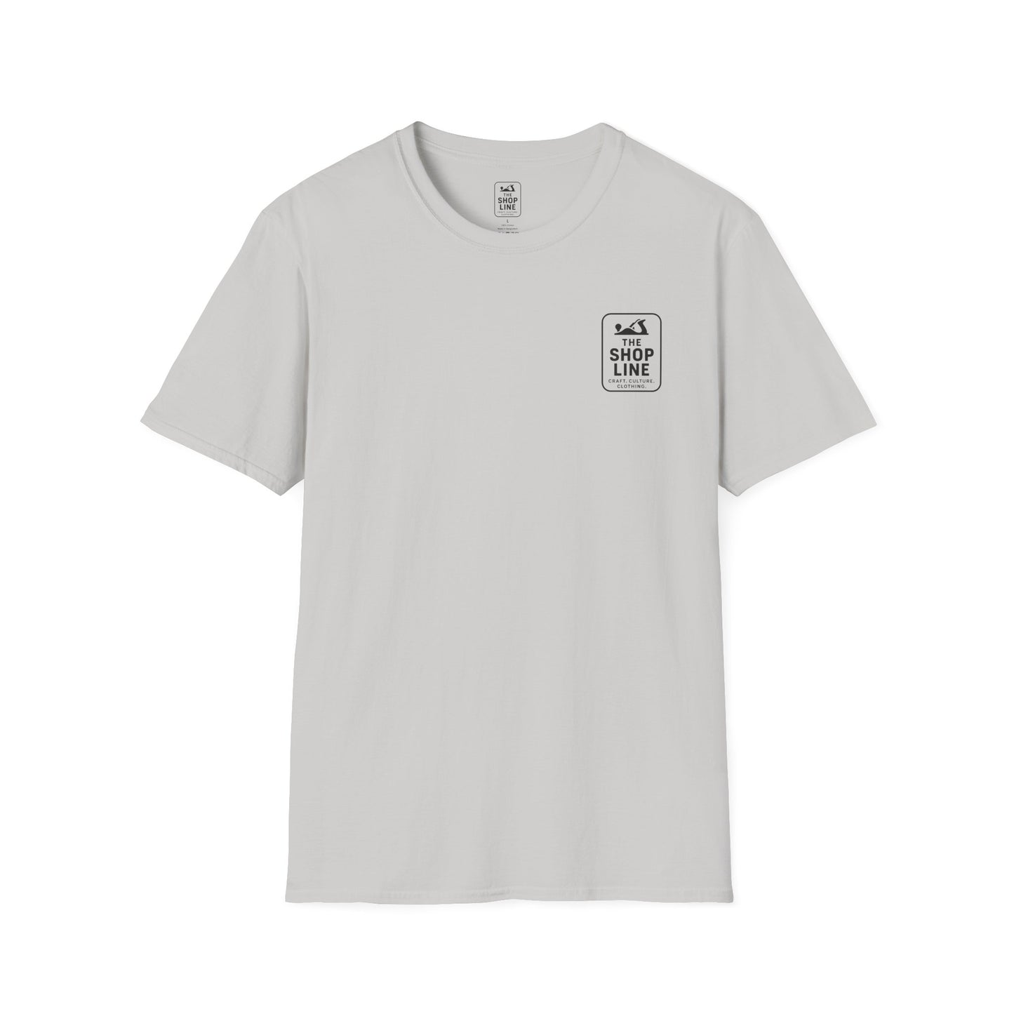 The Shop Line Logo Tee | Minimalist Maker Shirt
