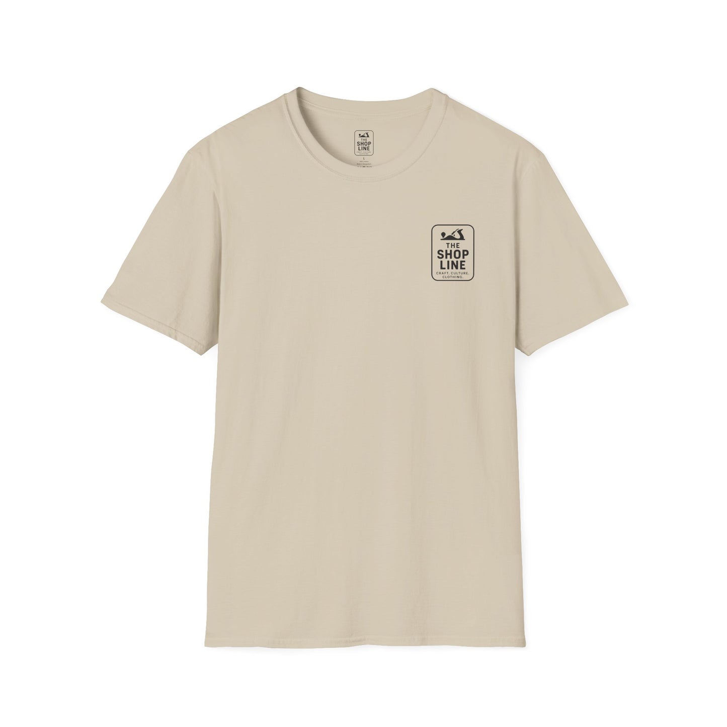 The Shop Line Logo Tee | Minimalist Maker Shirt