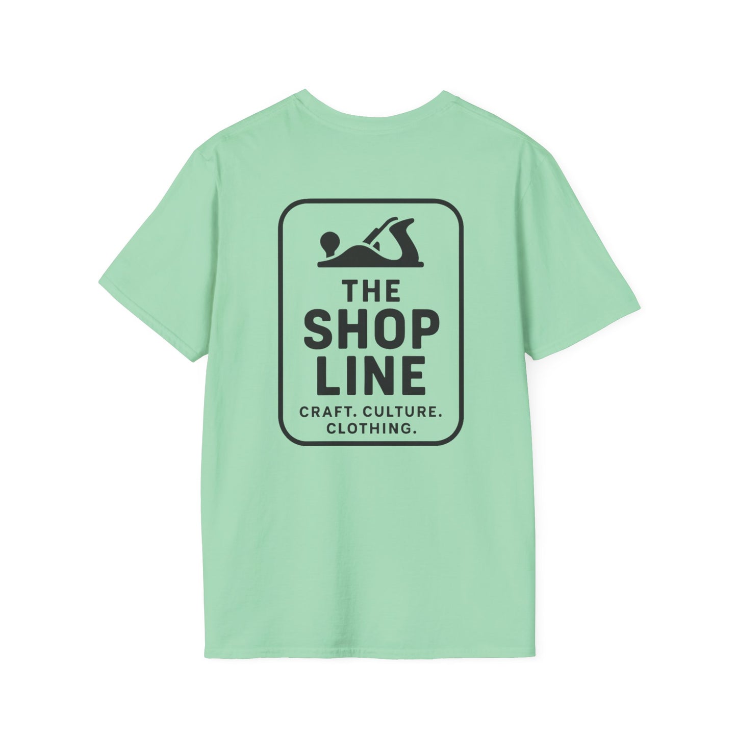 The Shop Line Logo Tee | Minimalist Maker Shirt