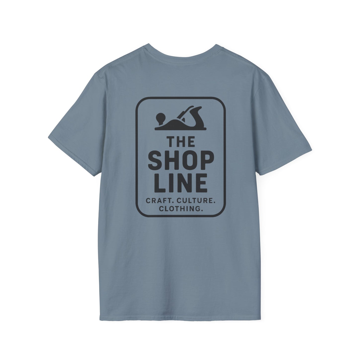 The Shop Line Logo Tee | Minimalist Maker Shirt