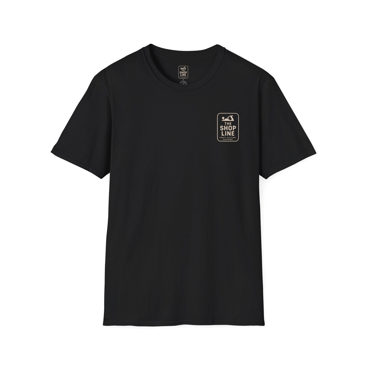 The Shop Line Logo Tee | Minimalist Maker Shirt