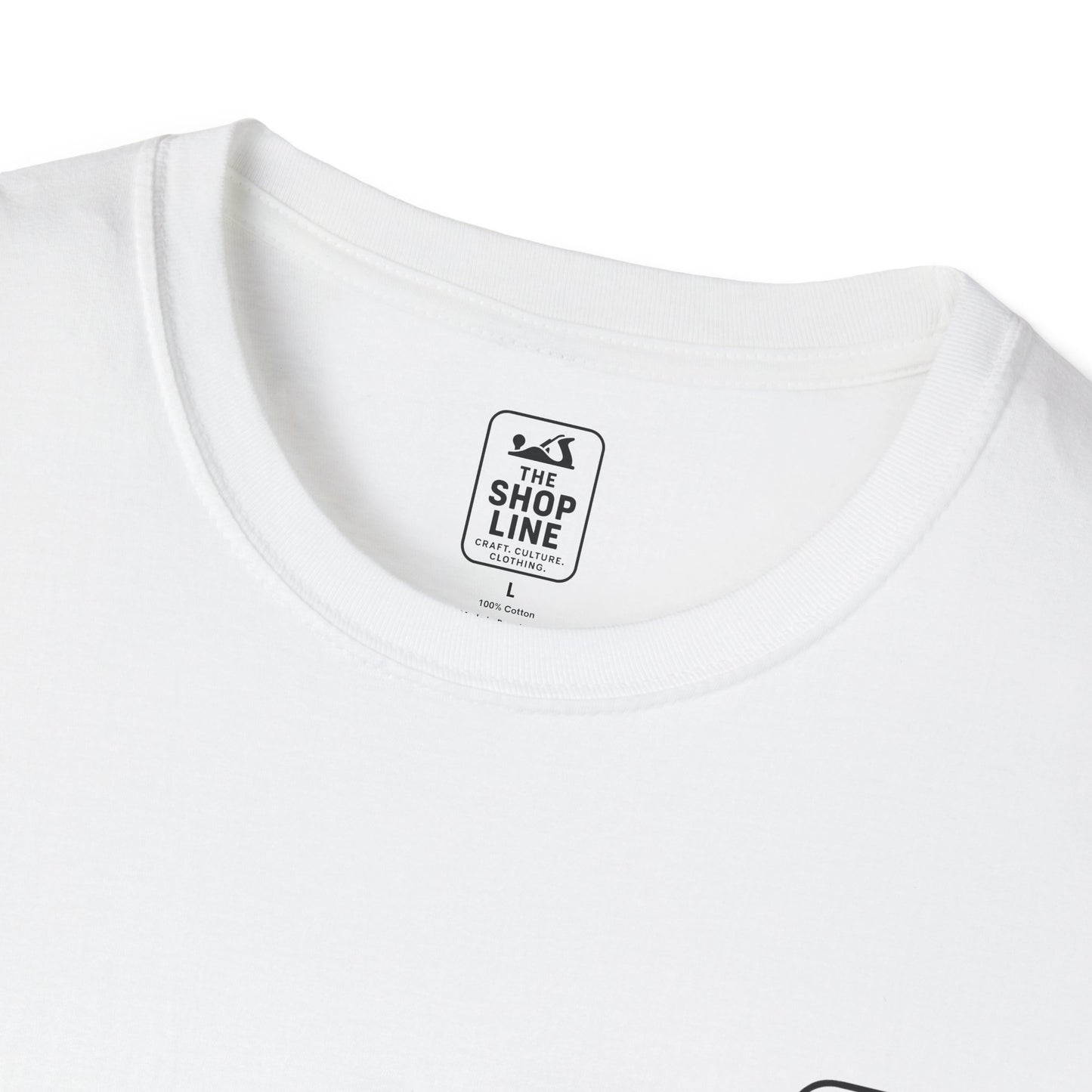 The Shop Line Logo Tee | Minimalist Maker Shirt