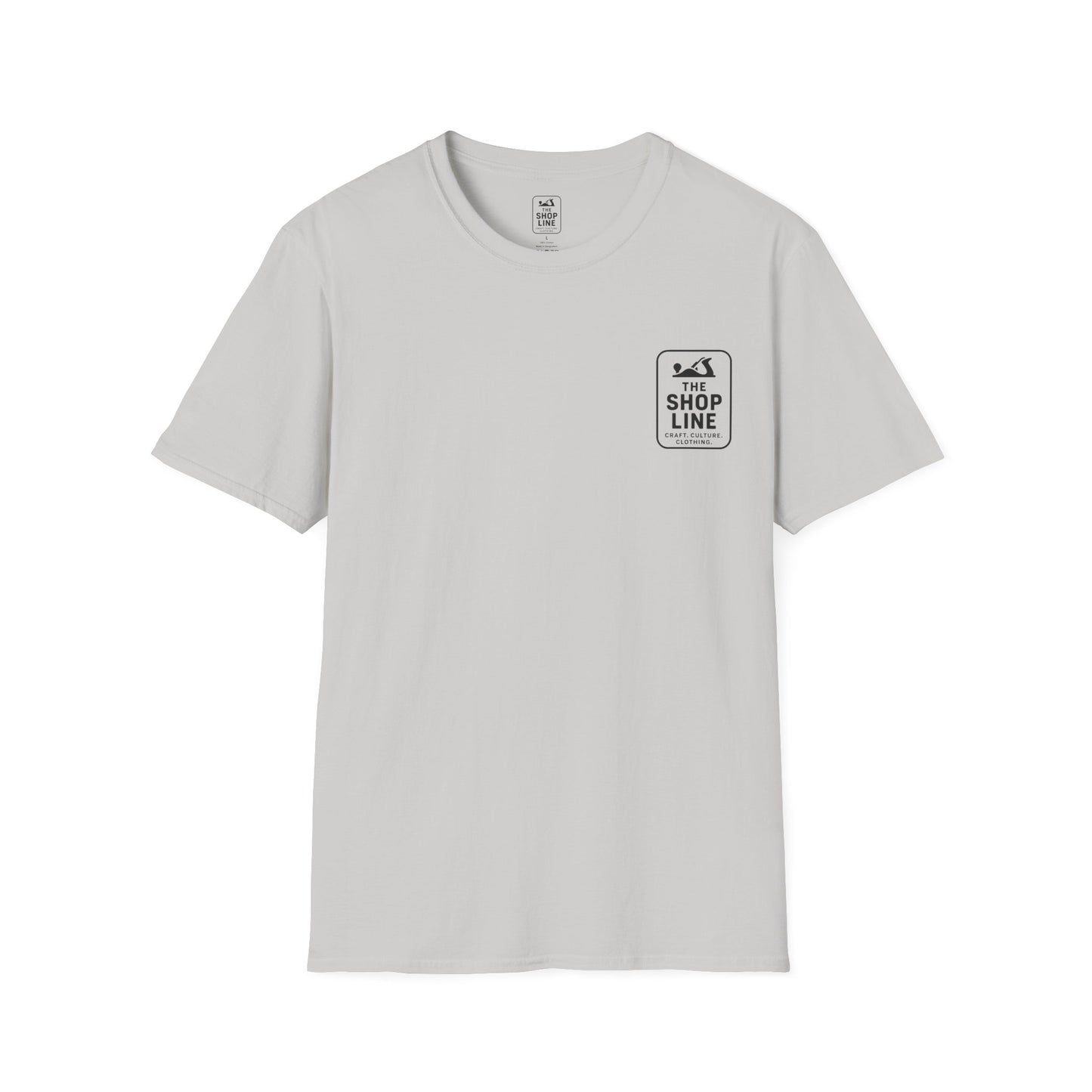 The Shop Line Logo Tee | Minimalist Maker Shirt