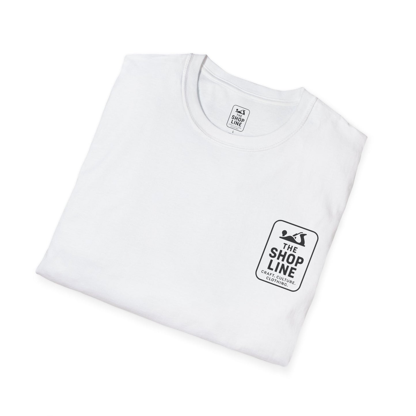 The Shop Line Logo Tee | Minimalist Maker Shirt