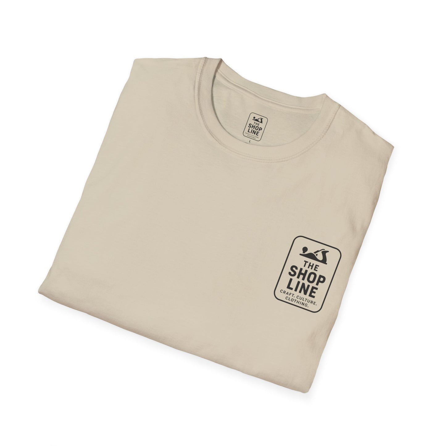 The Shop Line Logo Tee | Minimalist Maker Shirt