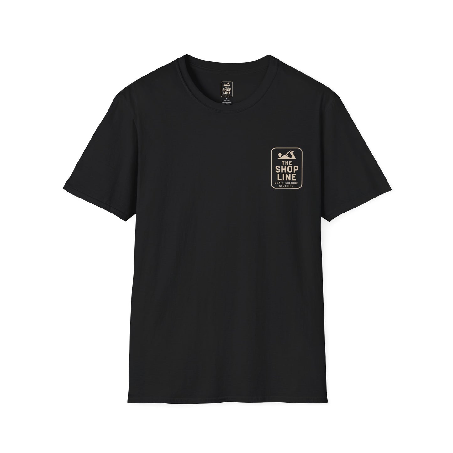 The Shop Line Logo Tee | Minimalist Maker Shirt