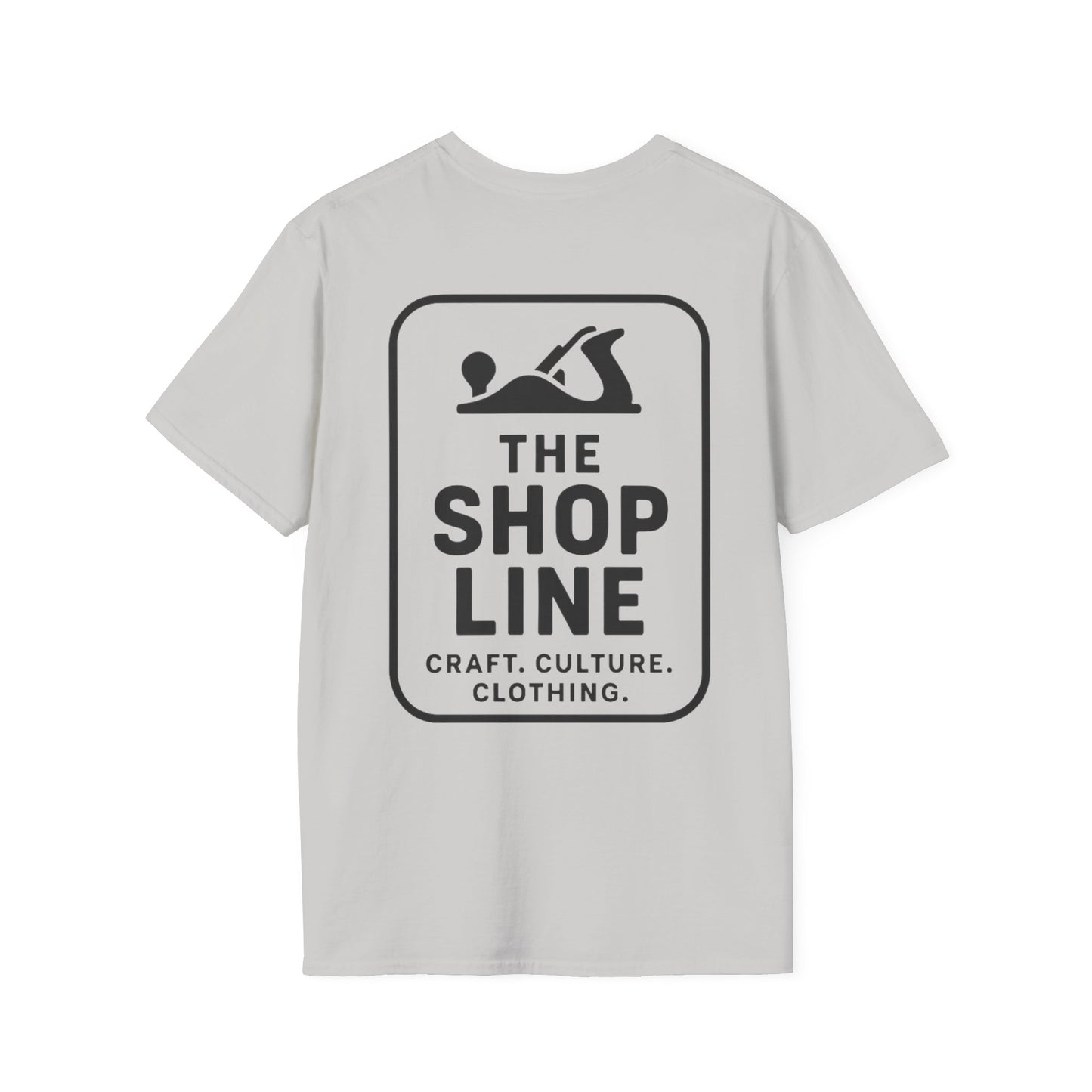 The Shop Line Logo Tee | Minimalist Maker Shirt