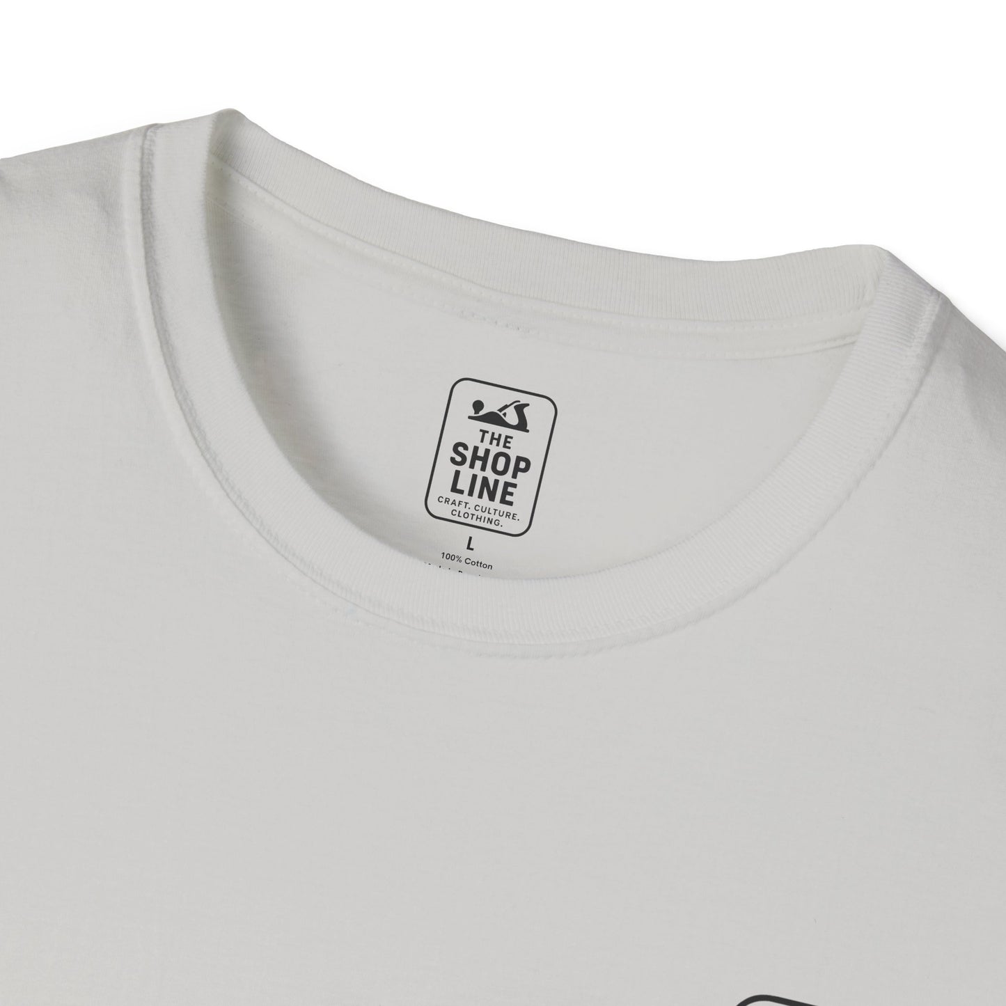 The Shop Line Logo Tee | Minimalist Maker Shirt