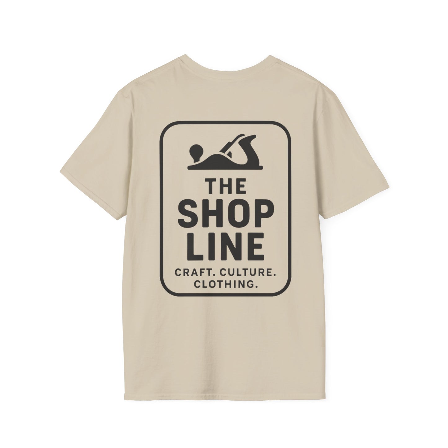 The Shop Line Logo Tee | Minimalist Maker Shirt
