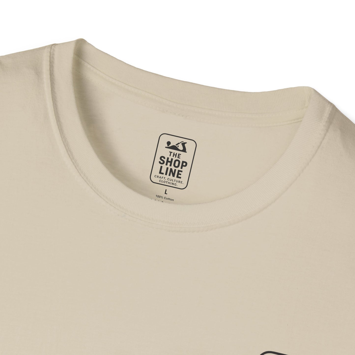 The Shop Line Logo Tee | Minimalist Maker Shirt